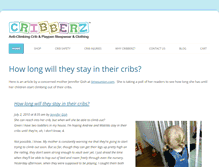 Tablet Screenshot of cribberz.com